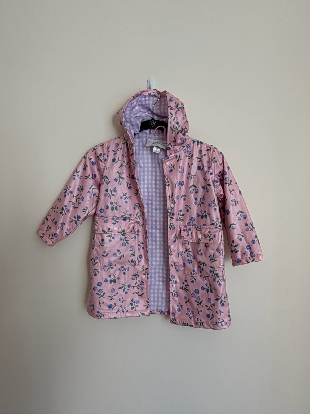 The Beaufort Bonnet Company Pink Floral Hooded Raincoat - Picture 2 of 4